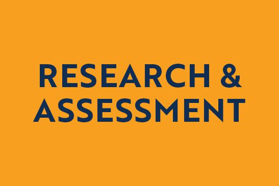 research & assessment