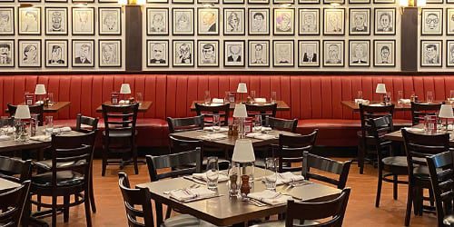 empty restaurant tables