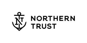 Northern Trust logo featuring a stylized anchor with the letters "N" and "T" intertwined, alongside the words "Northern Trust" in bold, black text.
