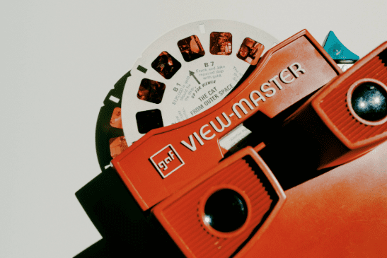 Red viewmaster.