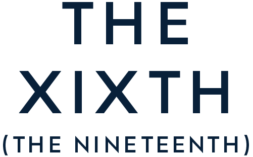 Text reads "THE XIXTH (THE NINETEENTH)" in dark, bold capital letters on a transparent background.