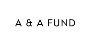 Black text on a white background reads “A & A FUND” in all capital letters.