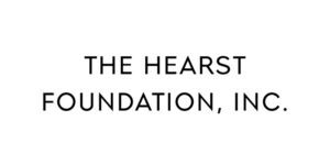 Black text on a white background reads: “THE HEARST FOUNDATION, INC.” in all capital letters, centered on the image.