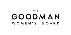 Black text on a white background reads “The Goodman Women’s Board” in a clean, modern font.